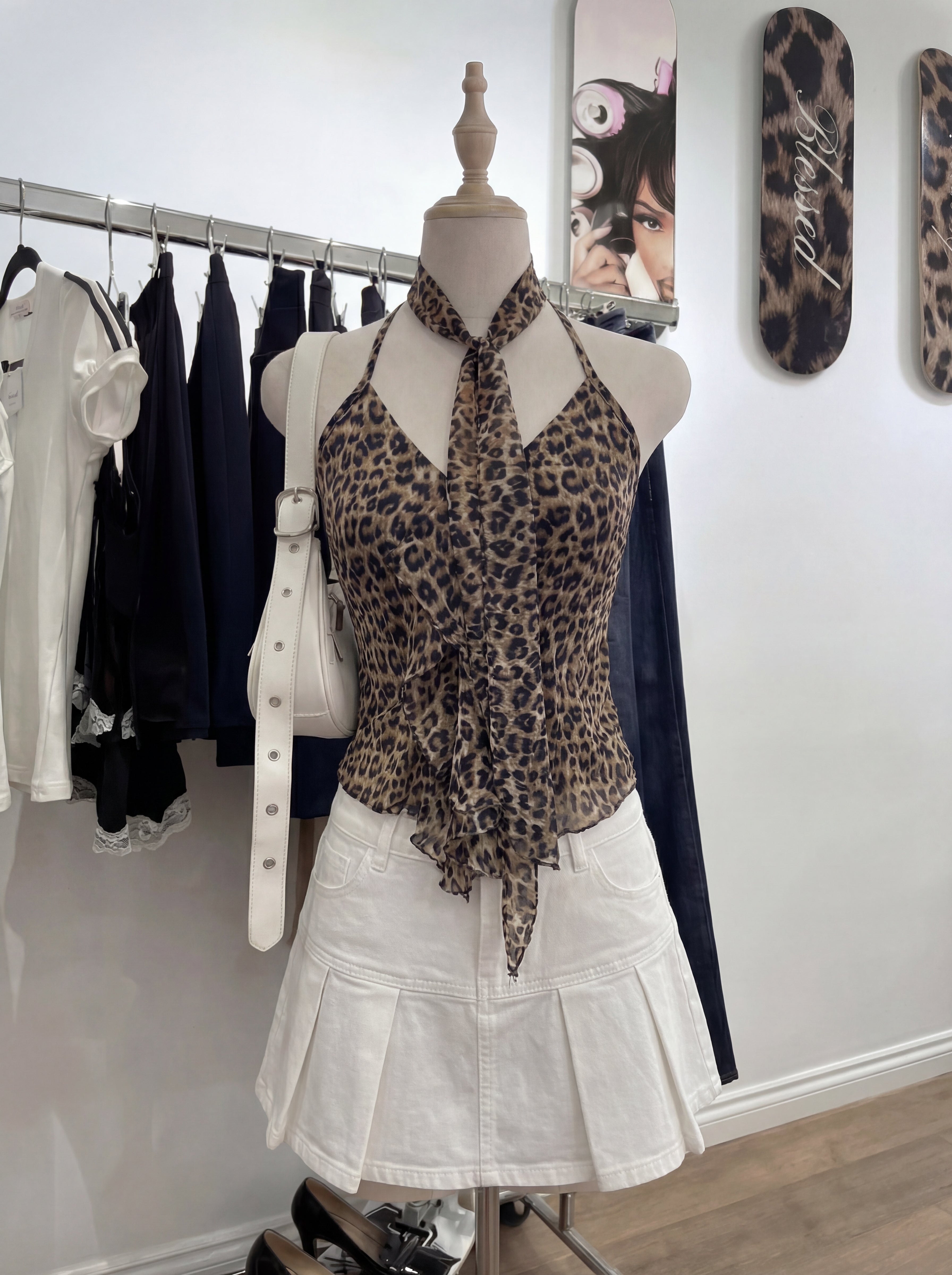 LEOPARD ELEGANCE TOP