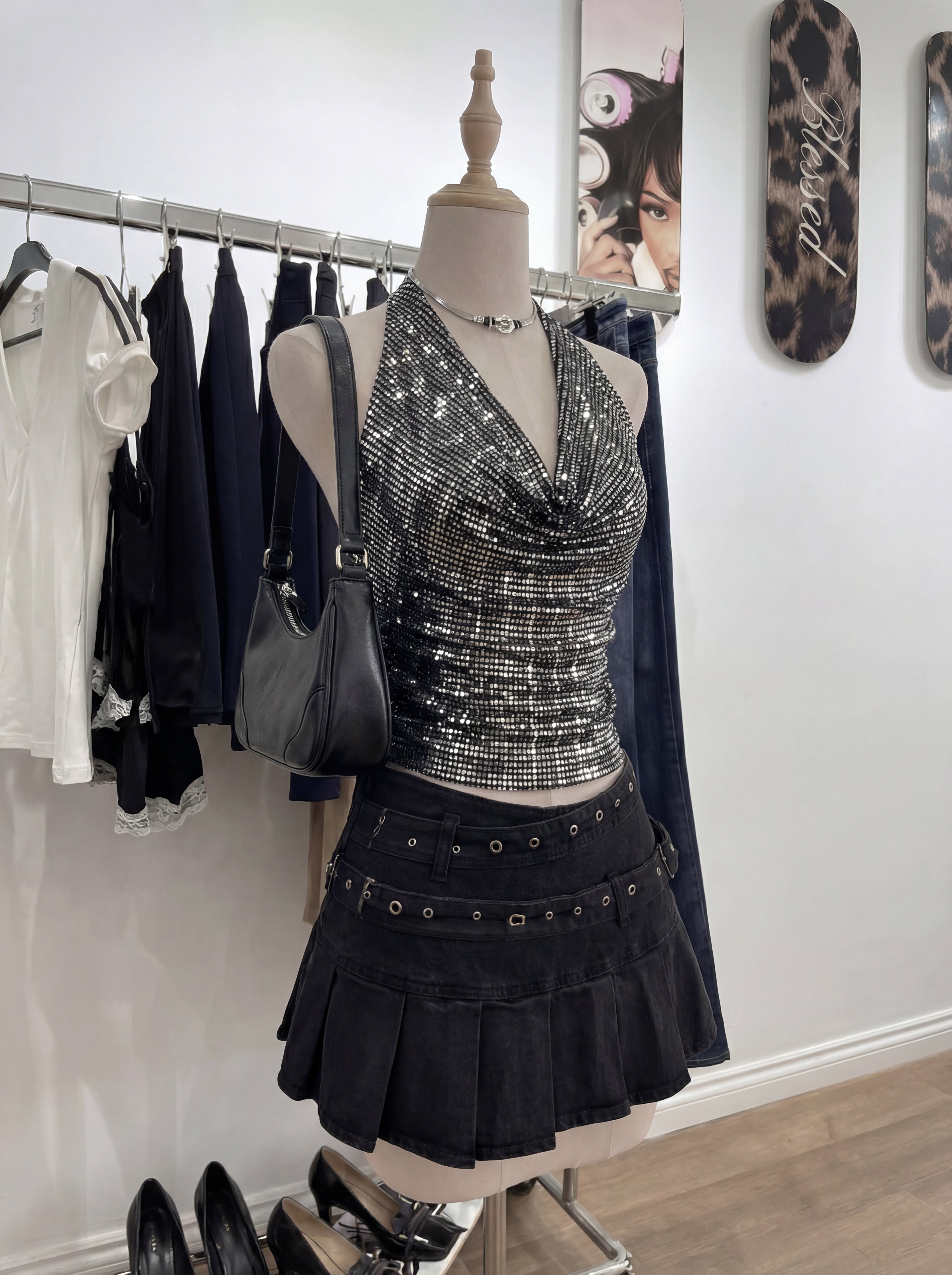 SPARKLING METALLIC SHINE TOP